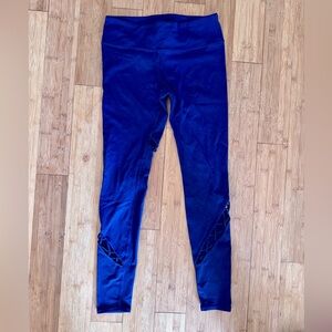 Alo Yoga Navy Blue Cutout Leggings – Women’s Size M